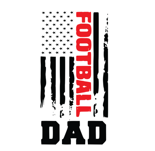 Football Dad Flag