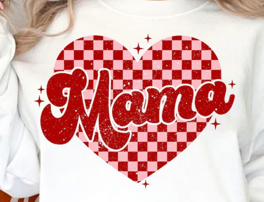 Retro Mama Heart