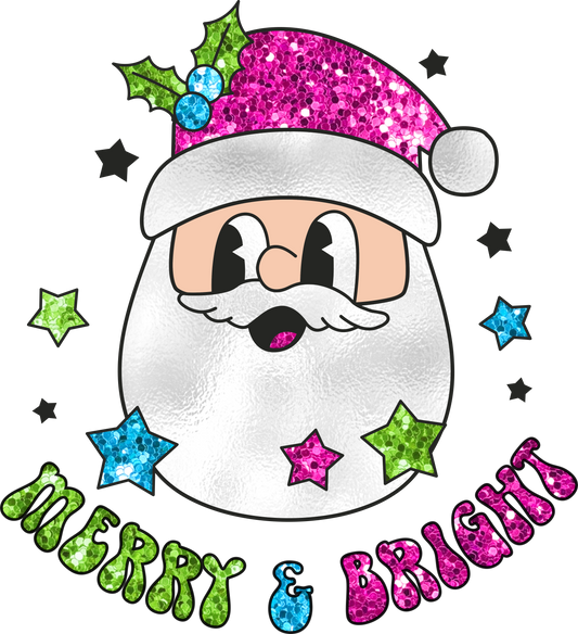 Merry And Bright Santa